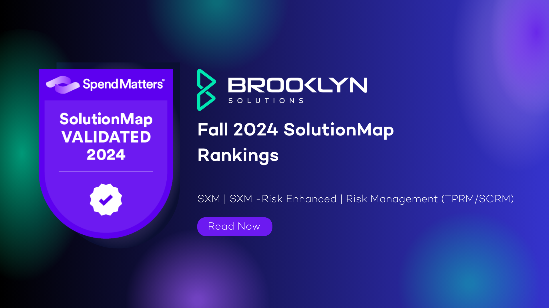 Brooklyn Solutions Showcases Expertise in Supplier and Risk Management in Fall 2024 SolutionMap thumbnail