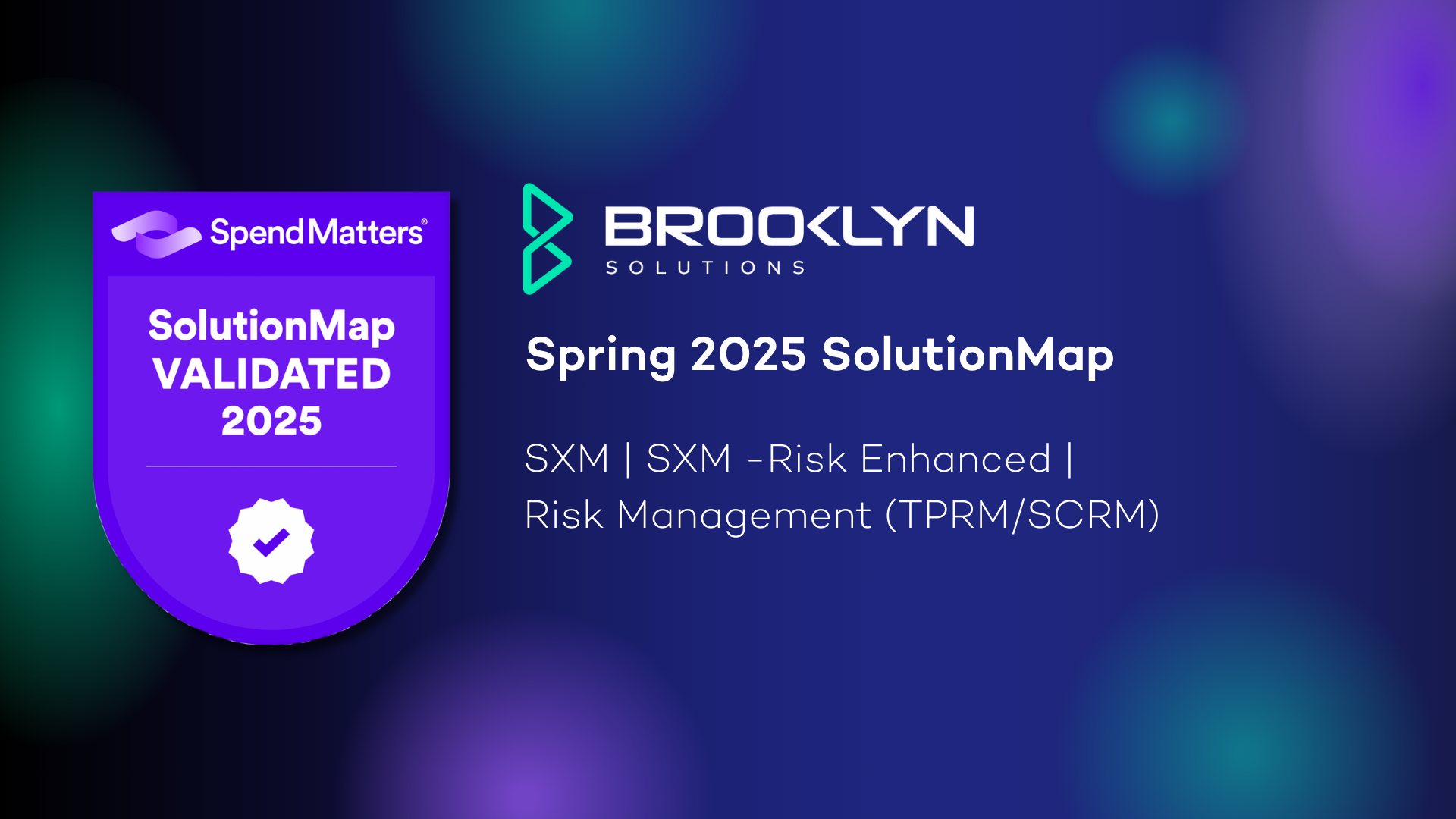 Spend Matters Spring SolutionMap – The Lowdown on Brooklyn Solutions image